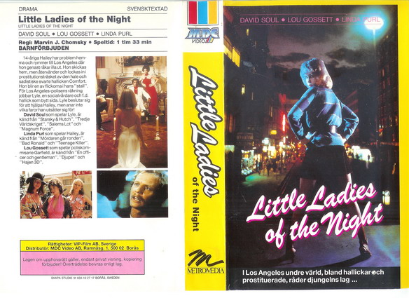 LITTLE LADIES OF THE NIGHT (Vhs-Omslag)